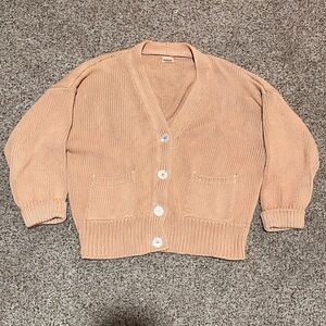 Babaà #16 over-dyed cotton cardigan